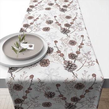 AMBIENTE Table runner PRIEŽU ČIEKURI