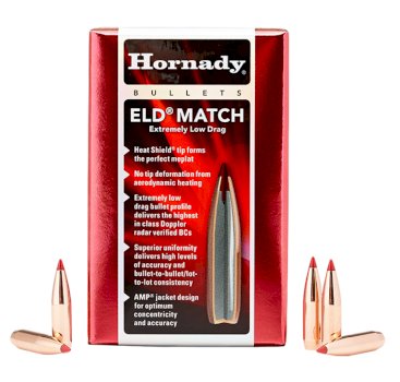 HORNADY Bullets cal. .338 ELD MATCH 18,5g/285gr