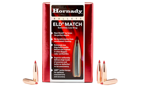 HORNADY Bullets 6,5mm ELD MATCH 8,0g/123gr