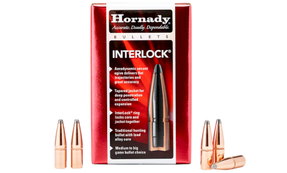 HORNADY Bullets 6,5mm RN IL 10,4g/160gr
