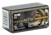 Patronas Federal .22WMR  SPEER TNT 1,94g HP