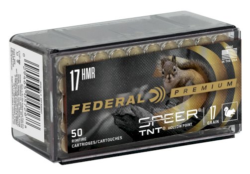 Patronas Federal .17HMR  SPEER TNT 1,1g HP