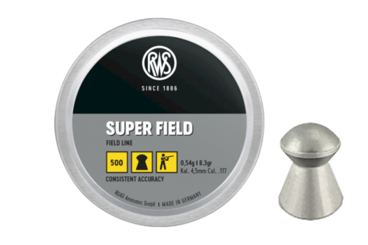 RWS Pellets 4,5mm/.177 SUPER FIELD