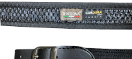RISERVA Gun sling with a carbon fibre pattern CORDURA, black