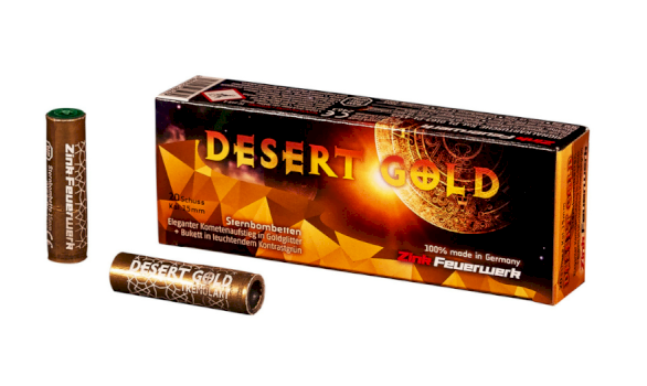 ZINK FEUERWERK Pyro flash-bang cartridges DESERT GOLD, 15mm