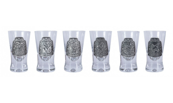 JAGERGLASS Degvīna glāžu komplekts, 25ml/6gb