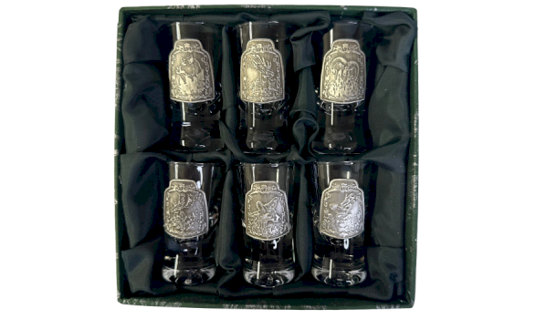 JAGERGLASS Set of vodka glasses, 25ml/6pcs