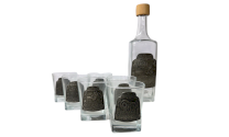 JAGERGLASS Set of whiskey glasses with carafe