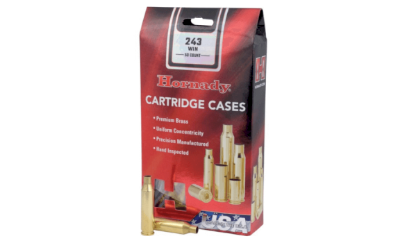HORNADY Cartridge case cal. .243Win.