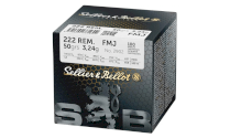 SELLIER&BELLOT Cartridges .222Rem. FMJ 3,24g