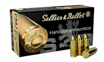 SELLIER&BELLOT Patronas 9mm Luger FMJ 7,5g 