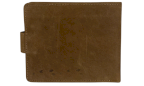 JAGERGLASS Leather wallet with hunting symbols