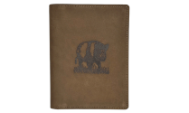 JAGERGLASS Wallet for documents with hunting symbols