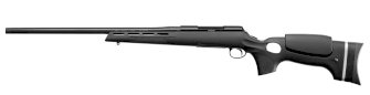 Karabīne Rossler TITAN 6 Target Light Black 6,5 Creedmoor M14x1