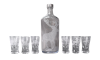 JAGERGLASS Vodka glasses set with carafe