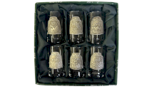 JAGERGLASS Set of vodka glasses, 25ml/6pcs