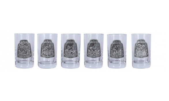 JAGERGLASS Set of vodka glasses, 25ml/6pcs