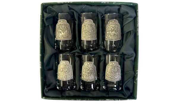 JAGERGLASS Set of vodka glasses, 25ml/6pcs