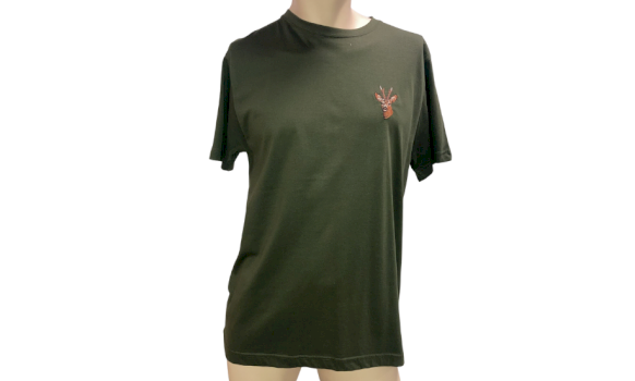 MALFINI T-shirt with roe deer HEAVY NEW, 3XL