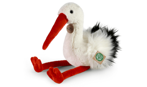 RAPPA Plush toy STORK, 39cm