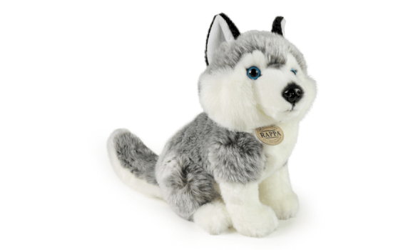 RAPPA Plush toy HUSKY, 30cm