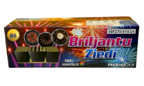 DZIRKSTELĪTE Firework BRILIJANTU ZIEDI, 86 - shots