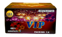 DZIRKSTELĪTE Firework VIP, 133 - shots