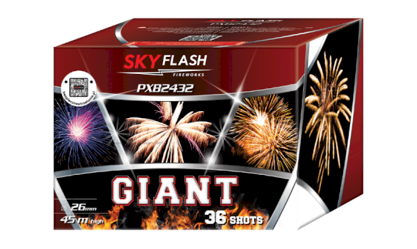 PIROMAX Firework GIANT, 36 - shots