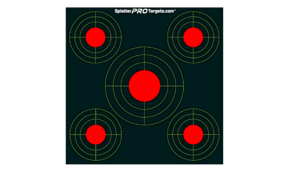 SPLATTER PRO TARGETS Papīra mērķis, 30x30cm