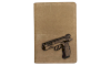 JAGERGLASS Wallet for documents with hunting symbols