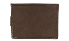 JAGERGLASS Leather wallet with hunting symbols