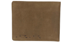 JAGERGLASS Leather wallet with hunting symbols