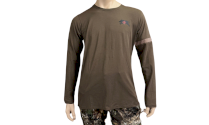 KOS FASHION Long-sleeved T-shirt with wild boar