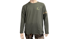 KOS FASHION Long-sleeved T-shirt with hunter