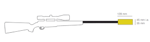 HAUSKEN Silencer MD45 MKII cal. 7mm/.30, M18x1