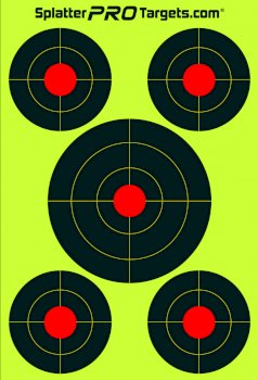 SPLATTER PRO TARGETS Paper target, 45x30 cm
