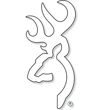 BROWNING Sticker for car