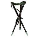 FARM-LAND Folding chair - three-legged LUXUS/BRAUN