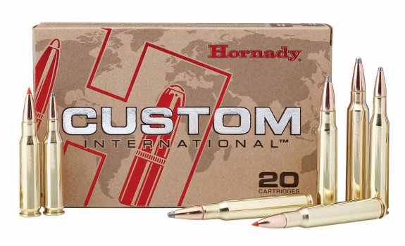 Patronas Hornady 9,3 x 62 SP 18,5g Custom International